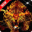 Wild Flaming Cheetah Theme APK