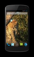 Leopardo Live Wallpaper captura de pantalla 1
