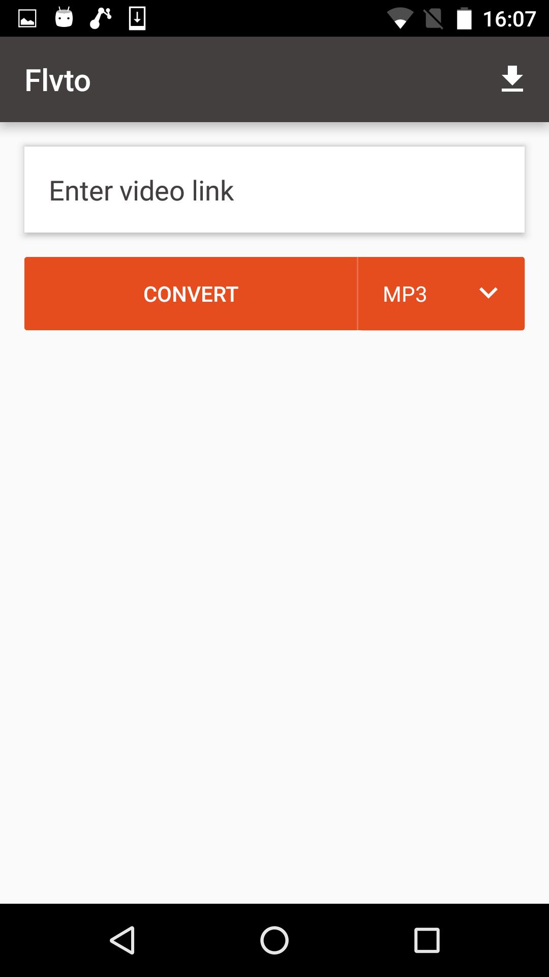 Flvto MP3 Converter for Android - APK Download