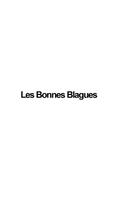 Poster Les Bonnes Blagues - Humour