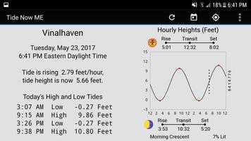 Tide Now ME, Maine Tides, Sun  स्क्रीनशॉट 3