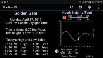 3 Schermata Tide Now CA