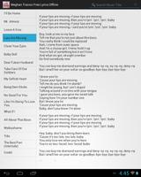 Meghan Trainor Lyrics Free Screenshot 3