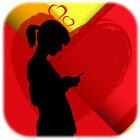 Love Fun Sms Messenger أيقونة