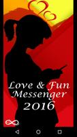 Love Fun Sms Messenger постер