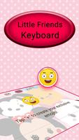 Cute Little Friends Keyboard Theme screenshot 3