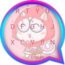 Little Red Riding Hood Cat Theme&Emoji Keyboard APK