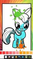 coloring book for little pony coloring kids screenshot 2