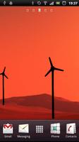 Sunset Windmill LWP Ekran Görüntüsü 3