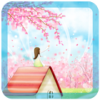 Sakura fairy world lwp 2016 icône