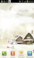 Snow flying Christmas Lwp स्क्रीनशॉट 3