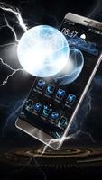 Electric Thunder 3D Theme โปสเตอร์