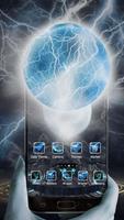 Electric Thunder 3D Theme ภาพหน้าจอ 2