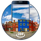 Venice Town 3D Theme&live wallpaper (VR Panoramic) icon