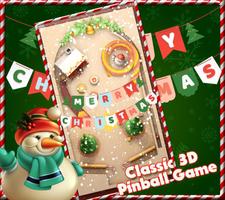 3D тема "Рождественский пинбол" постер