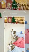 Cute Cat live wallpaper اسکرین شاٹ 1