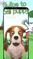 برنامه‌نما 3D Cute puppy theme&Lovely dog wallpaper عکس از صفحه