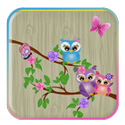 Fanciful Owl Live Wallpaper আইকন