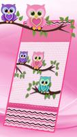 Fanciful Owl Live Wallpaper Plakat