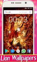 Flame Roaring Lion Live Wallpaper free скриншот 2