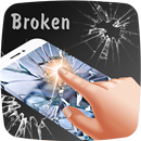Разбитый экран шалость обои APK