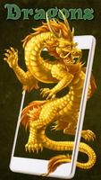 Golden Dragon Live Wallpaper постер