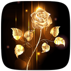 Gold Rose Theme icône