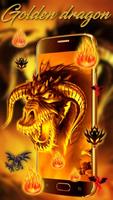 Golden Dragon Live Wallpaper capture d'écran 2