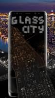 New York Glass City Theme Launcher capture d'écran 2