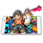 Graffiti Street Live wallpaper Zeichen