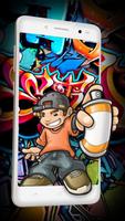 Graffiti Street Live wallpaper Affiche