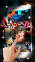 Graffiti Street Live wallpaper imagem de tela 2