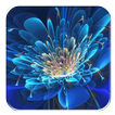 Pantalla de Flores Glowing HD