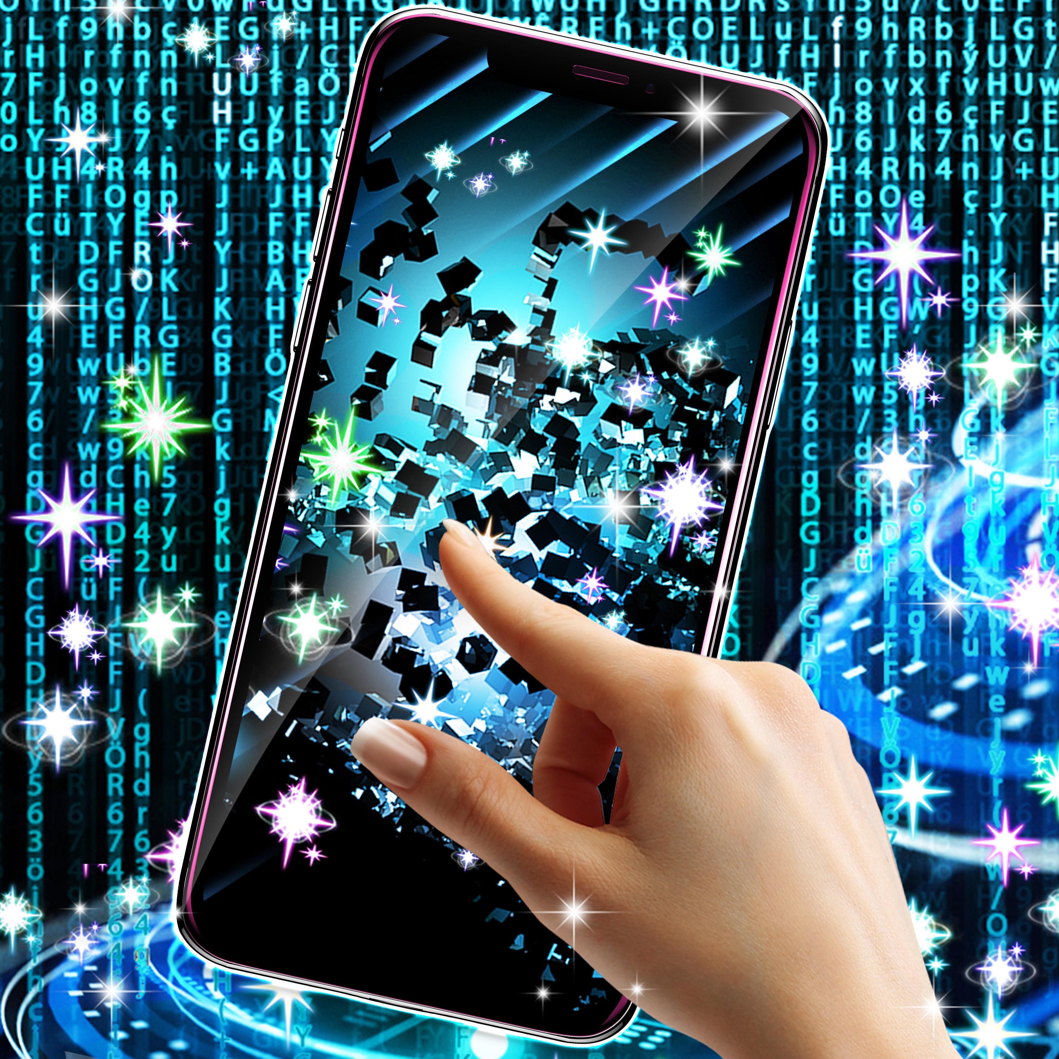 Blue tech live wallpaper APK for Android Download