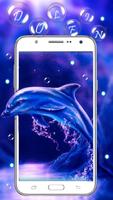 Blue Dolphin live Wallpaper ภาพหน้าจอ 1