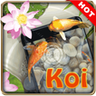 Koi pond 3D live wallpaper