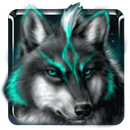 Icy wolf winter Live Wallpaper APK