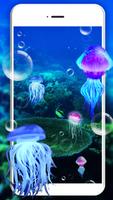 Jellyfish Live Wallpaper Affiche
