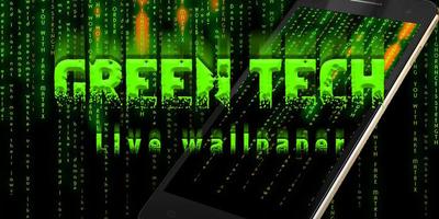 Green Tech Live Wallpaper captura de pantalla 3