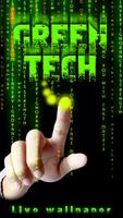 Green Tech Live Wallpaper captura de pantalla 1