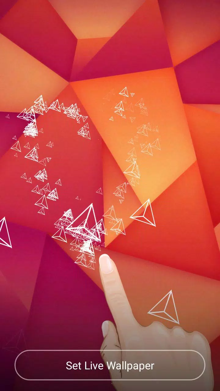 Android 用の 三角形の魔法の壁紙 Apk をダウンロード