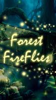 Forest FireFlies HD Wallpaper capture d'écran 1