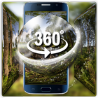 (3D VR Panoramic) Forest oxygen bar live wallpaper icon