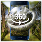 (3D VR Panoramic) Forest oxygen bar live wallpaper-icoon