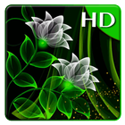 Neon Flowers Live Wallpaper icon