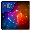 Neon Hearts Live Wallpaper