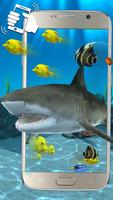 1 Schermata Tema 3D Ocean Shark (effetto shake&get)