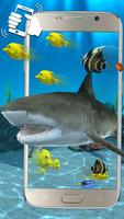 3D鲨鱼海洋主题（摇晃手机获得更多效果） 截圖 1