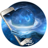 Space Galaxy 3D live wallpaper (VR Panoramic) biểu tượng