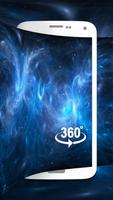 Space Galaxy 3D live wallpaper (VR Panoramic) screenshot 1